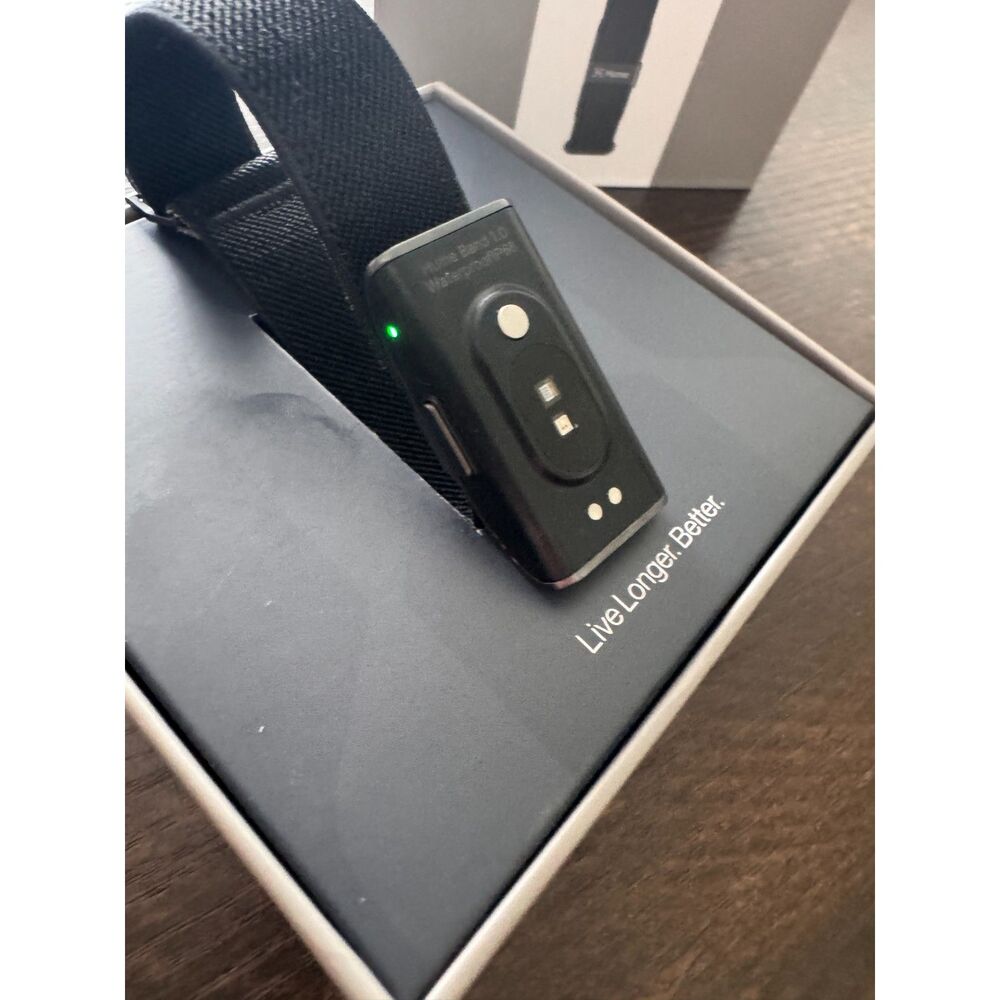 Hume Health Longevity Band 1.0 Smart Fitness Tracker 24/7 Heart Rate Sleep NIB